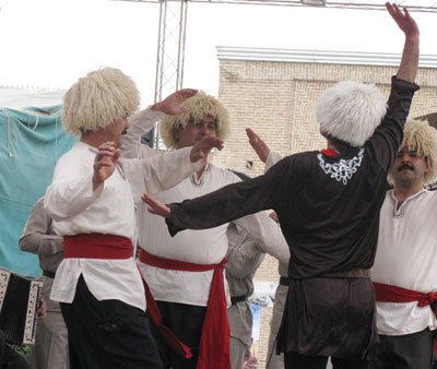 Nowruz celebration with Persian colorful music